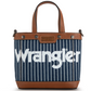 WG142-2005 Wrangler Canvas Mini Top Handle Tote//Crossbody - Navy