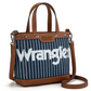 WG142-2005 Wrangler Canvas Mini Top Handle Tote//Crossbody - Navy