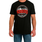 MTT1690559  Cinch Men's Black Logo T-shirt