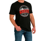 MTT1690559  Cinch Men's Black Logo T-shirt