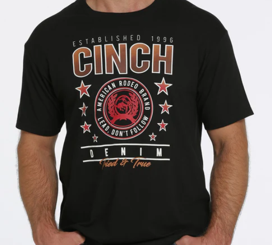 MTT1690513 Cinch Men's Tee-Black