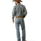 10053546 Ariat Men's M1 Vintage Straight Kelvin Toby 36'Leg
