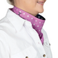 SCF2503 Just Country Carle Double Sided Scarf Radiant Orchid/Navy Dot's