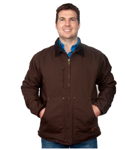 MWOJ1917 Just Country Men's Diamantina Jacket Chocolate