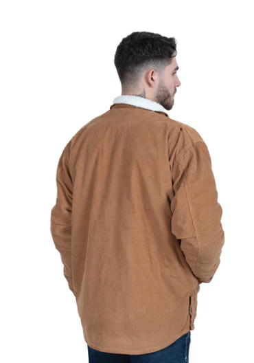 MWOJ2500 Just Country Men's Diamantina Sherpa Corduroy Jacket Caramel