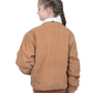 BWOJ2500 Just Country Kid's Diamantina Sherpa Corduroy Jacket Caramel