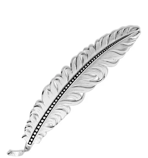 HF4059BK Montana Silversmiths Classic Montana Hat Feather