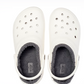203591-10M Croc Classic Lined Clog White/Grey