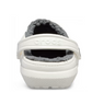 203591-10M Croc Classic Lined Clog White/Grey