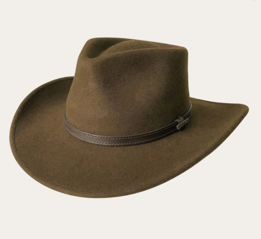 XHORIBWN STETSON HORIZON HAT BROWN