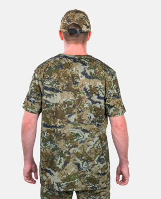 HCT-TRC Spika Men's Trail T-Shirt Biarri Camo