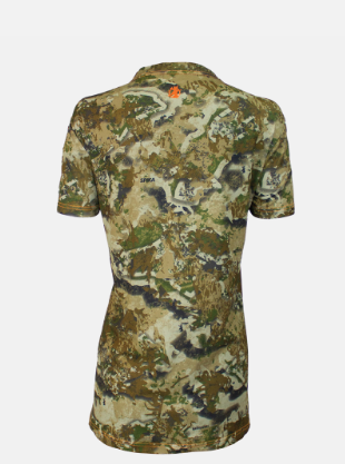 HCT-TRC Spika Women's Trail T-Shirt Biarri Camo