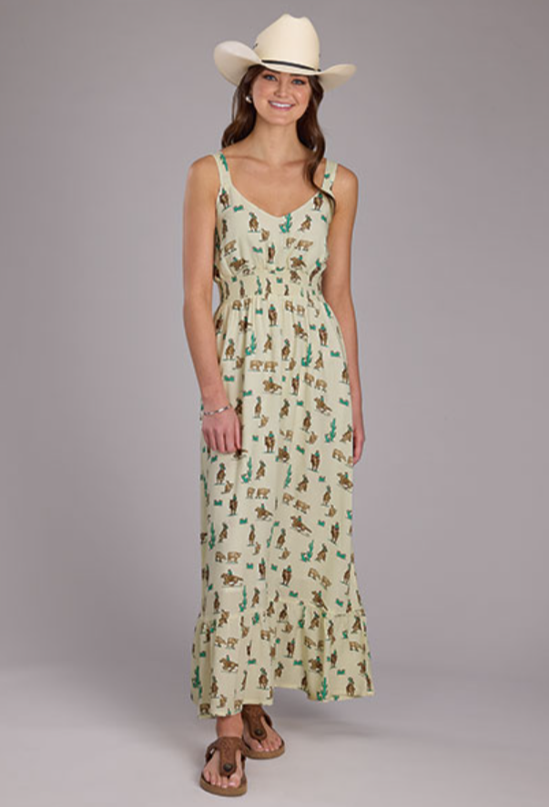 03-057-0590-2100 Roper Women's Five Star Collection Sleeveless Dress