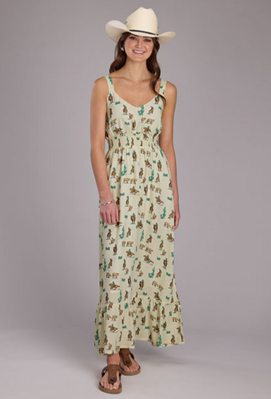 03-057-0590-2100 Roper Women's Five Star Collection Sleeveless Dress