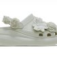 211448-0HZ Croc Women's Crush Bouquet Clog Linen