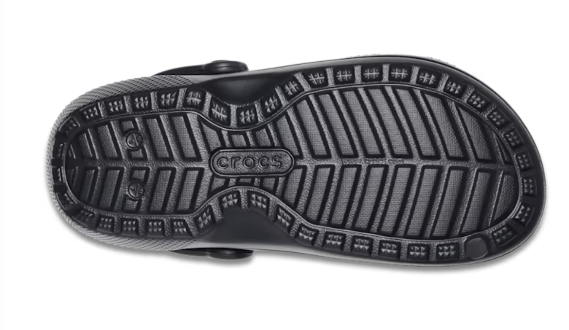 203591-060  Croc Classic Lined Clog Blk/Blk