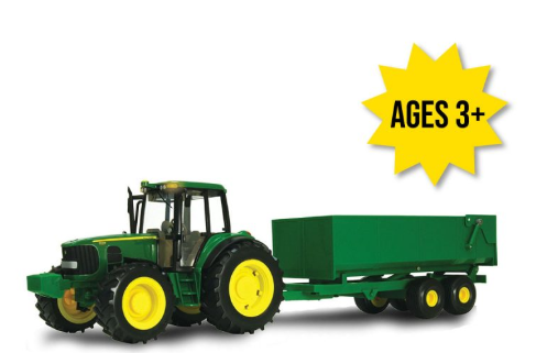 TBEK46077 John Deere Tractor And Wagon Set