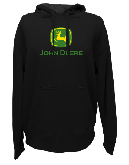 13020000BK John Deere Men's Hoodie Black
