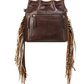 A770018434 Ariat Women's Thelma Bucket Bag Dark Brown
