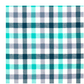 MWLS2530 Just Country Men's Austin Full Button Workshirt Turquoise/Deep Teal Check
