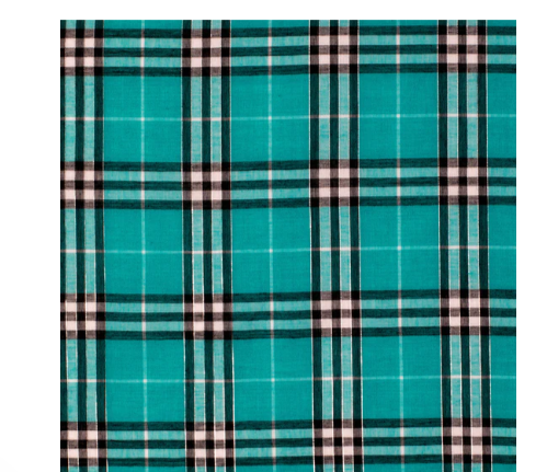 GWLS2549 Just Country Girl's Harper Workshirt Peacock Green Lurex Plaid