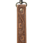 S-10899 Daydreams Leather carved Key Fob
