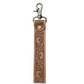 S-10899 Daydreams Leather carved Key Fob