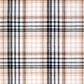 WWLS2540 Just Country Women's Abbey Full Button Print Work shirt Fawn Lurex Plaid