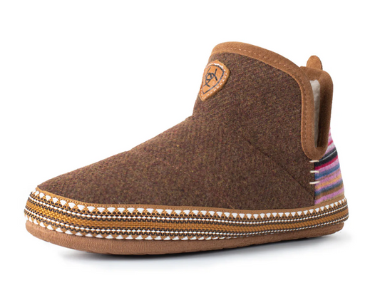 2238-212 Ariat Women's Bootie Slipper Denim Stripe