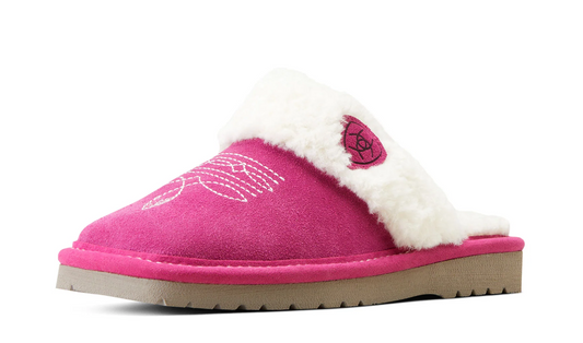 2829-660 Ariat Women's Jackie Square Toe Slipper Very Berry Pink