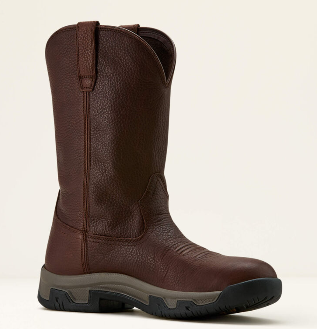10061278 Ariat Men's Terrain Pull On H2O Winner Boot Brown