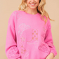 15123W Western Cowgirl Pullover Sweater