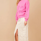 15123W Western Cowgirl Pullover Sweater