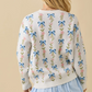 CL21006-WHT  Coquette Ribbon Bow sweater