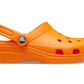 10001-83A CROCS Classic Clog Orange Zing