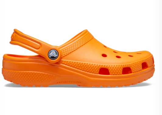 10001-83A CROCS Classic Clog Orange Zing