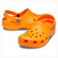 10001-83A CROCS Classic Clog Orange Zing