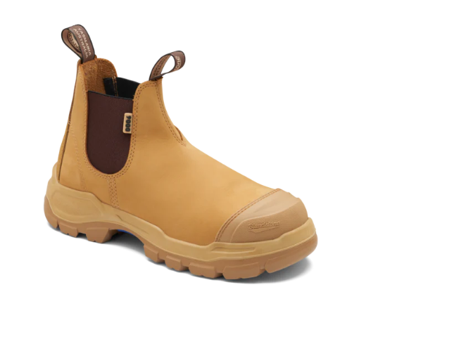 9000 Blundstone Men's 9000 Rotoflex Elastic Sided Safety Boot - Wheat