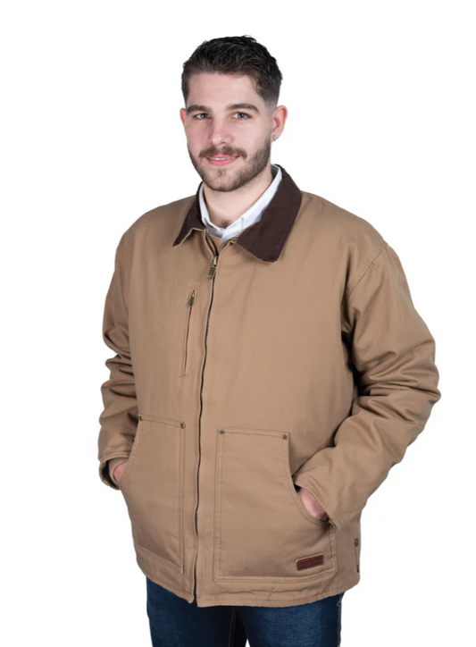 MWOJ1916 Just Country Men's Diamantina Jacket Khaki