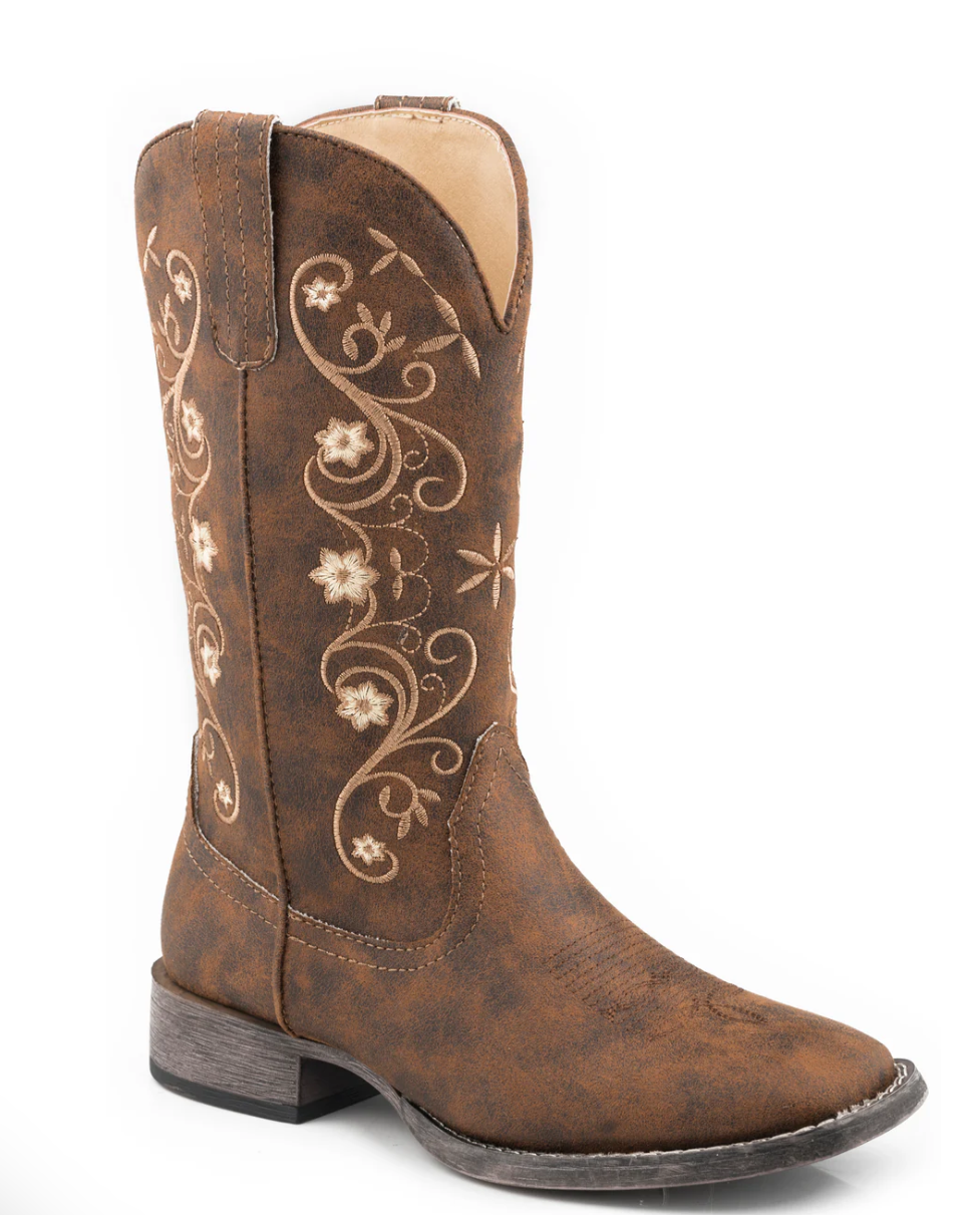 Roper Bailey (Brown) - Women's Cowgirl Boot main image 0