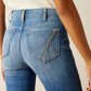 10058914 Ariat Women's High Rise Boot Cut Cassandra Anaheim Extra Long Leg