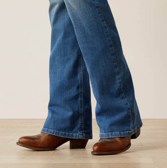 10058914 Ariat Women's High Rise Boot Cut Cassandra Anaheim Extra Long Leg