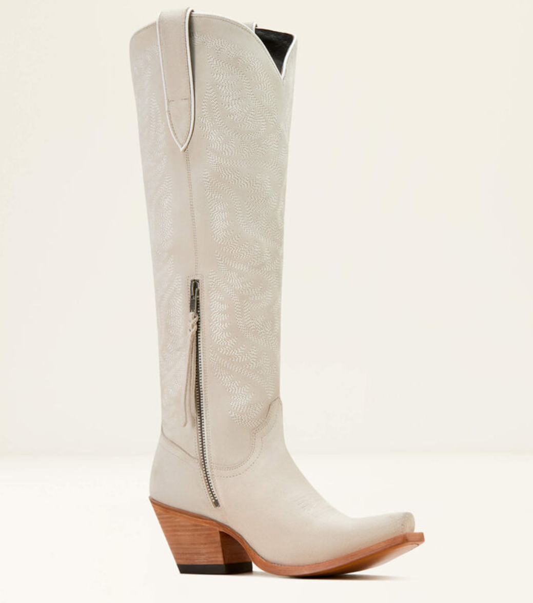 10061215 Ariat Women's Laramie Stretch fit Oyster Suede
