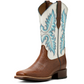 10061283 Ariat Women's Canyon Point Boot Gingersnap/ White Icing