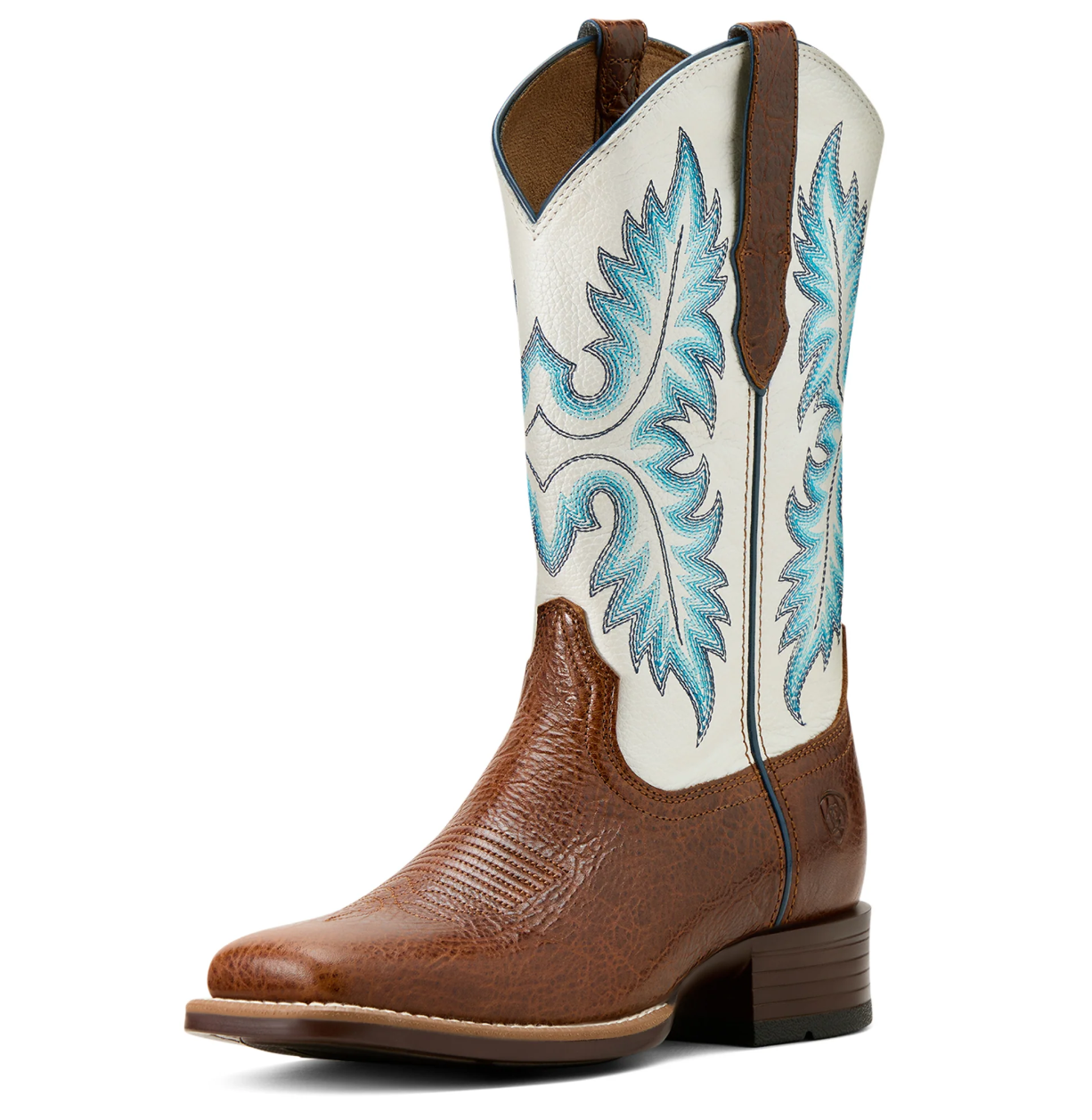 10061283 Ariat Women's Canyon Point Boot Gingersnap/ White Icing