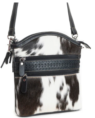 S-11381 Wild Spirt Crossbody Bag Black & White