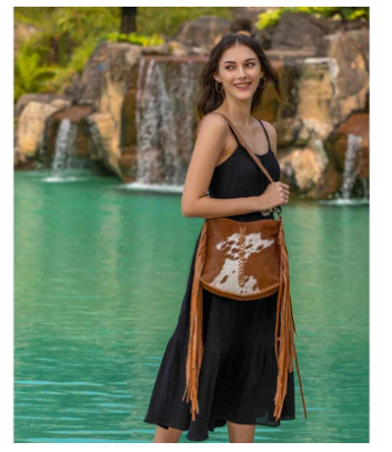 S-2977 Edgy Hairon Bag