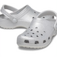 205942-100 Croc Classic Glitter White