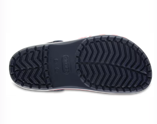 207005-485 Crocband Clog Kid's Navy & Red
