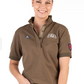 EL119 Hitchley and Harrow Loose Fit Polo - Olive Frill